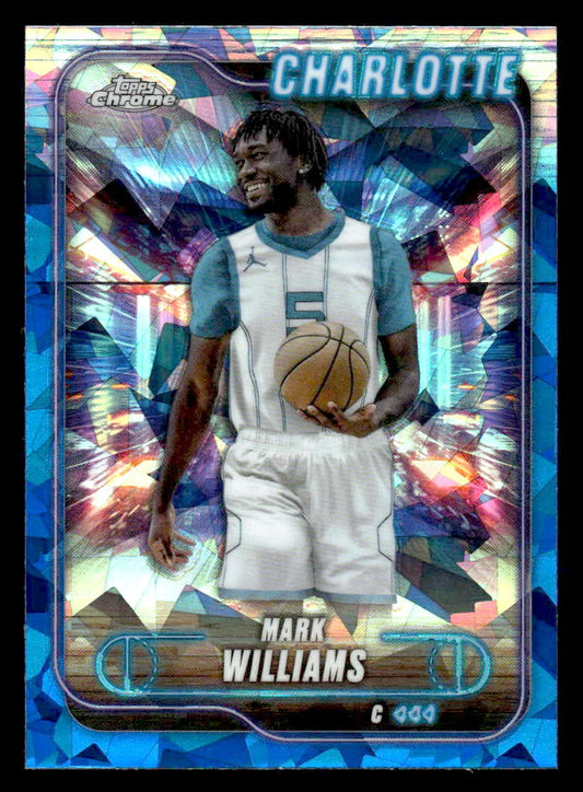 2024-25 Topps Chrome Sapphire #78 Mark Williams