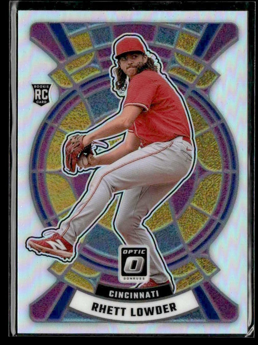 2025 Donruss #1 Rhett Lowder Stained Glass