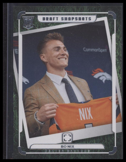 2024 Panini Photogenic #10 Bo Nix Draft Snapshots