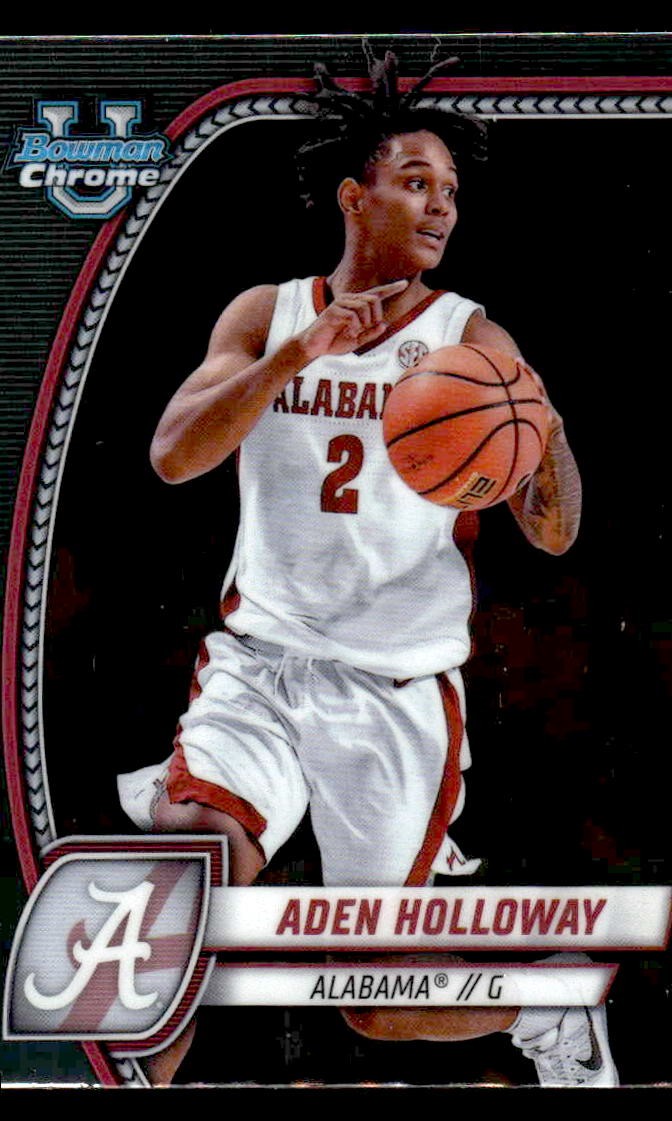 2024-25 Bowman University Chrome #57 Aden Holloway