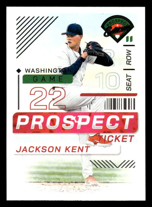 2024 Panini Prospect Edition #168 Jackson Kent