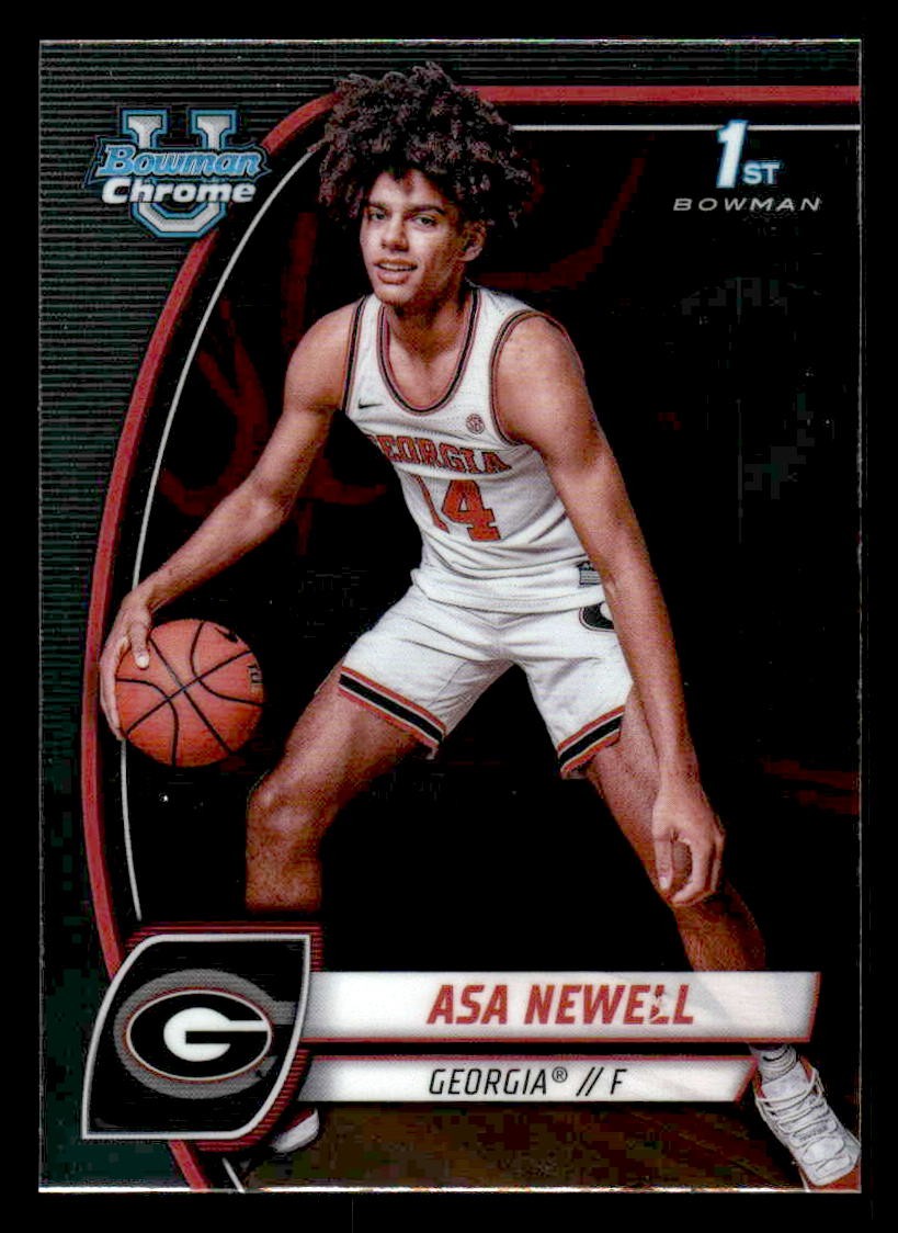 2024-25 Bowman University Chrome #8 Asa Newell