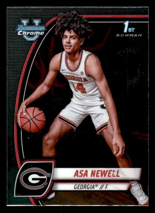 2024-25 Bowman University Chrome #8 Asa Newell