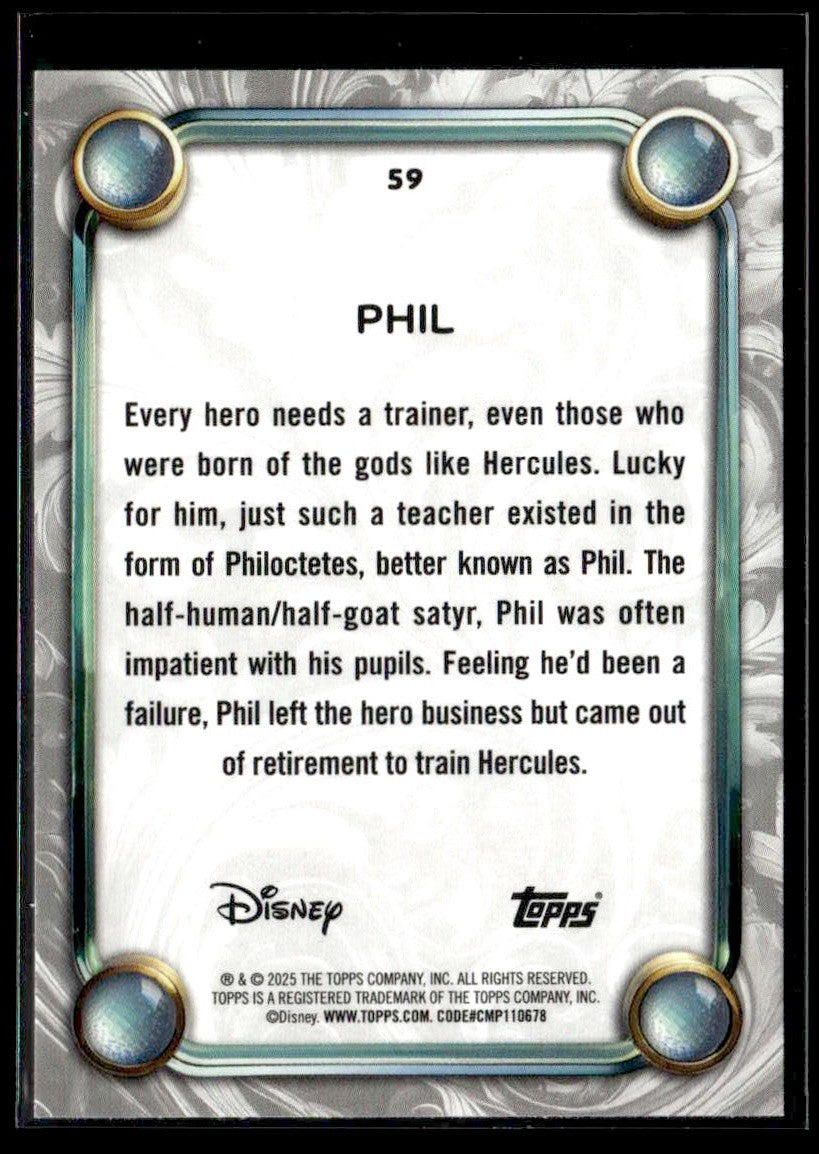 2025 Topps Disney Wonder #59 Phil