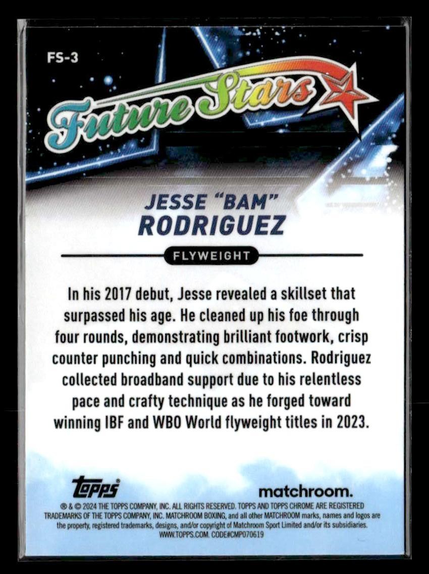 2024 Topps Chrome #FS-3 Jesse Rodriguez Future Stars Refractor