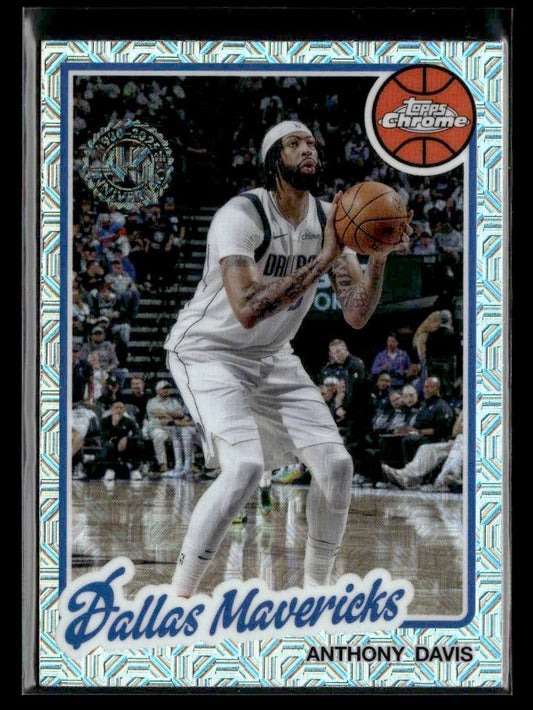 2025-26 Topps #TC-AD Anthony Davis 1980-81 Topps Chrome Basketball