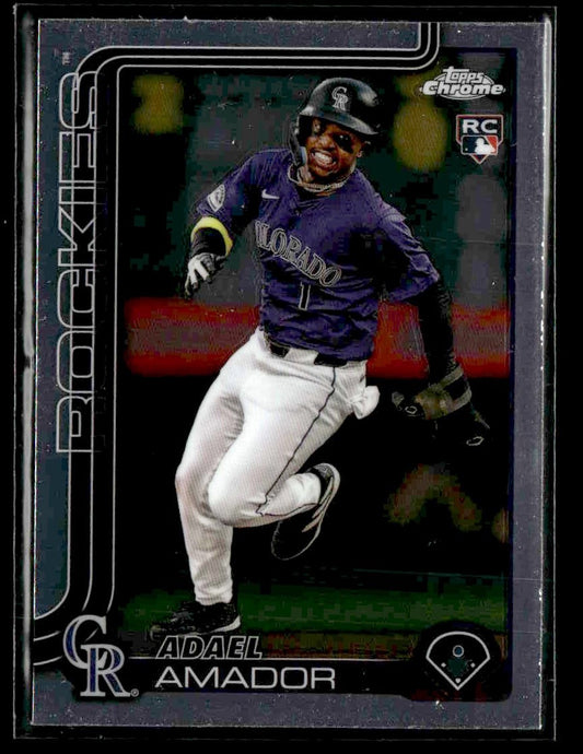 2025 Topps Chrome #255 Adael Amador