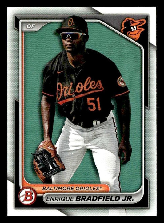 2024 Bowman #BP-149 Enrique Bradfield Jr. Prospects