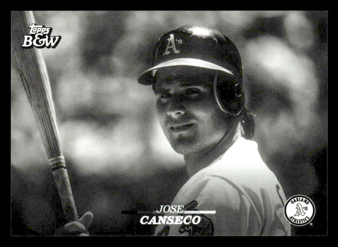 2024 Topps Black & White #85 Jose Canseco