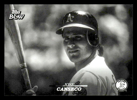 2024 Topps Black & White #85 Jose Canseco