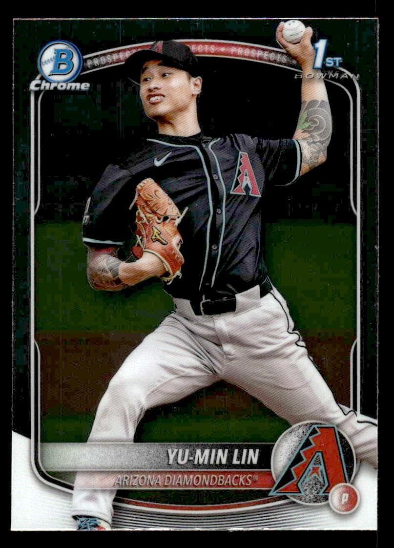 2025 Bowman #BCP-27 Yu-Min Lin Chrome Prospects