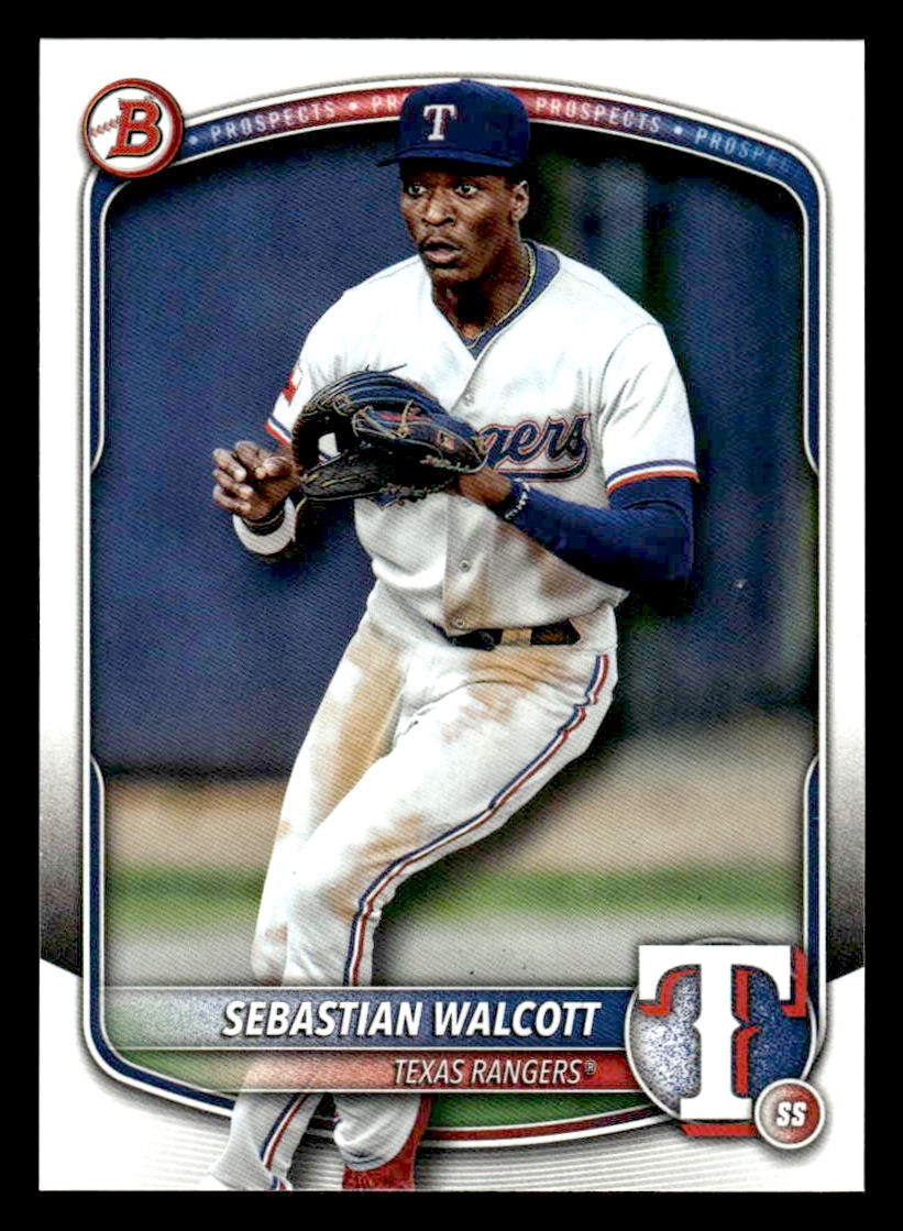 2025 Bowman #BP-133 Sebastian Walcott Prospects