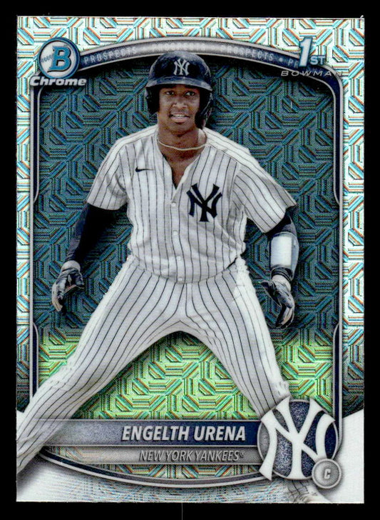 2025 Bowman #BCP-16 Engelth Urena Chrome Prospects