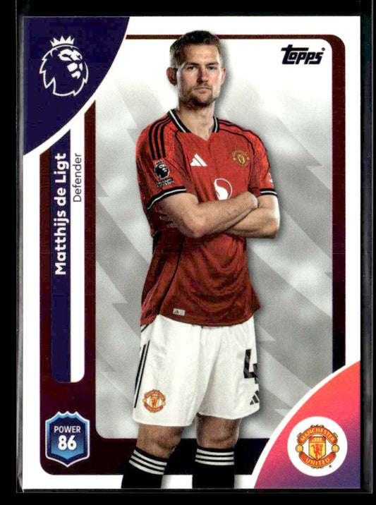 2025-26 Topps Premier League #201 Matthijs de Ligt