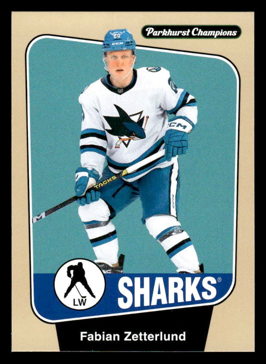 2024-25 Parkhurst Champions #31 Fabian Zetterlund