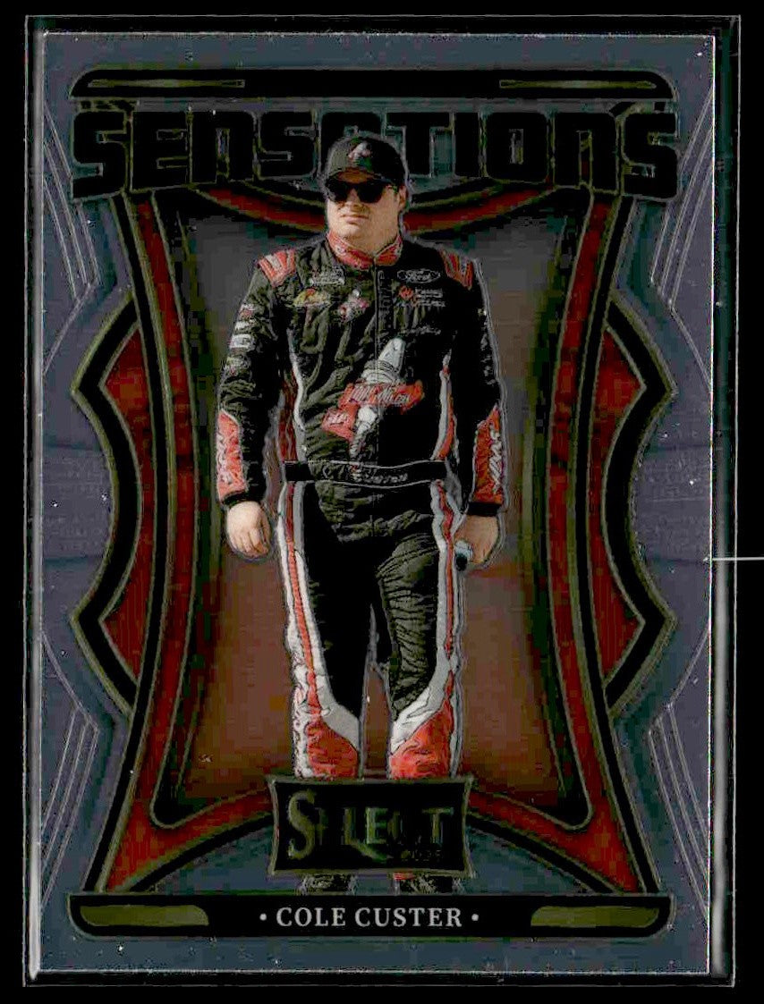 2025 Panini Select #22 Cole Custer Sensations