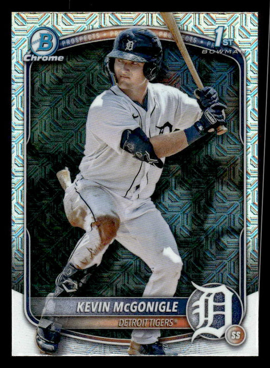 2025 Bowman #BCP-79 Kevin McGonigle Mega Refractor