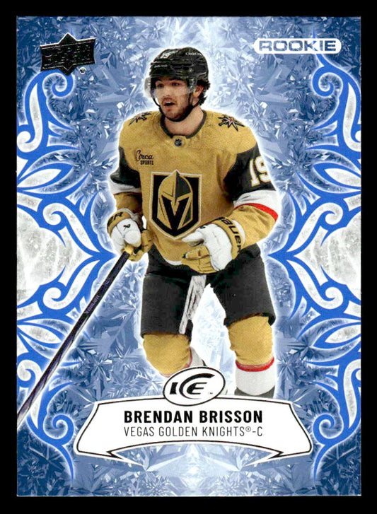 2024-25 Upper Deck Ice #148 Brendan Brisson