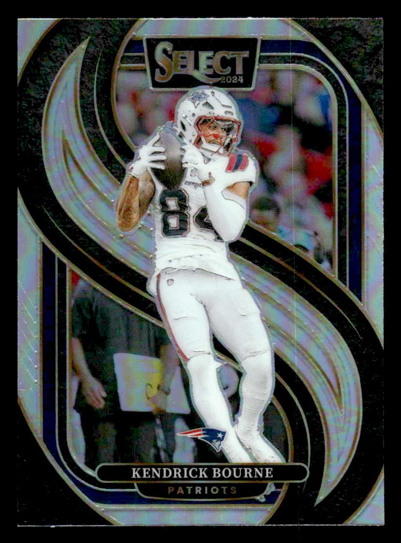 2024 Panini Select #176 Kendrick Bourne Silver Prizm