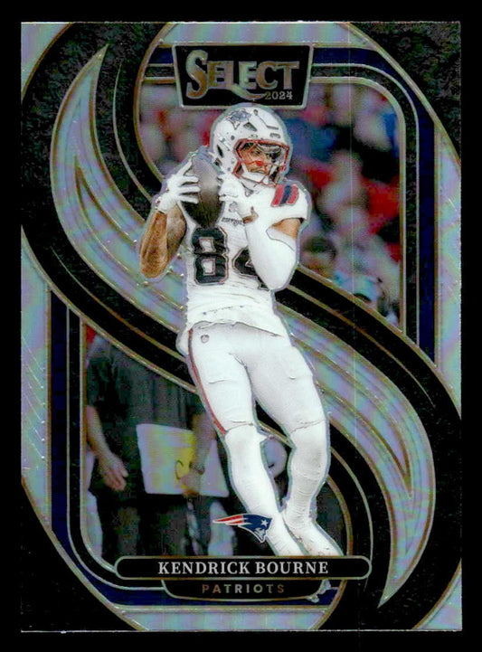 2024 Panini Select #176 Kendrick Bourne Silver Prizm