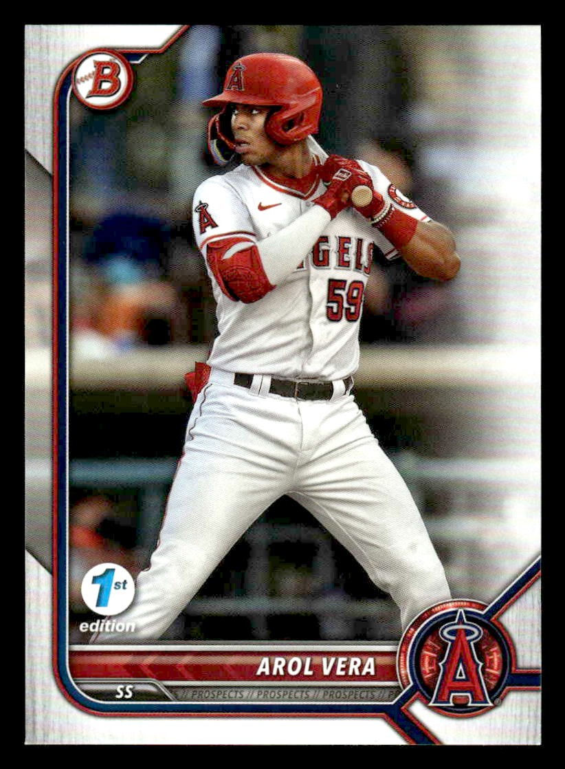 2022 Bowman Draft 1st Edition #BD-46 Arol Vera