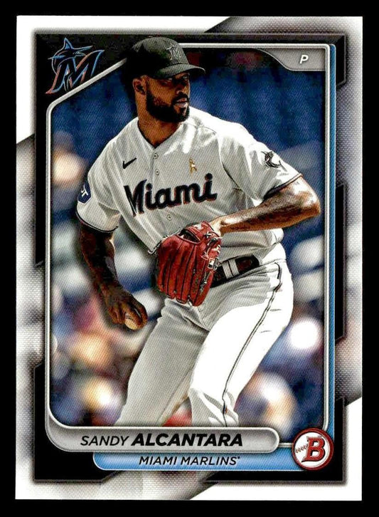 2024 Bowman #8 Sandy Alcantara
