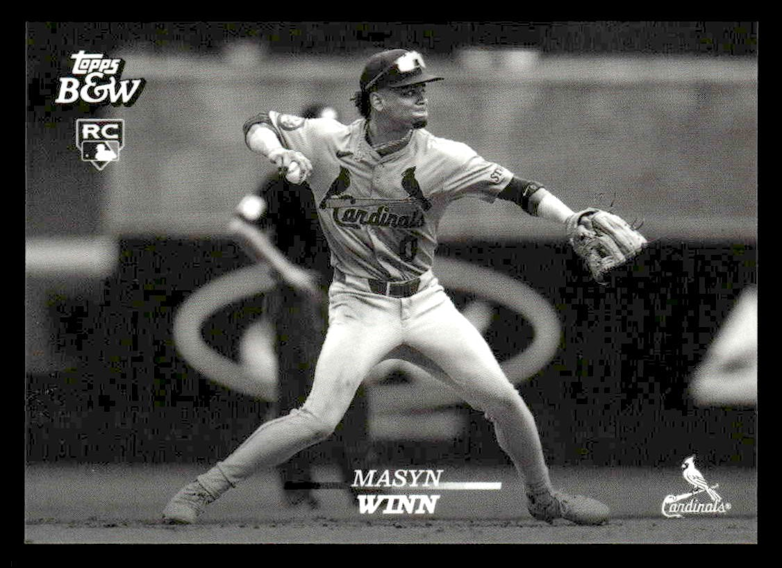 2024 Topps Black & White #37 Masyn Winn