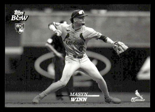 2024 Topps Black & White #37 Masyn Winn