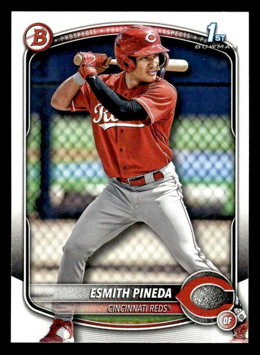 2025 Bowman #BP-37 Esmith Pineda Prospects