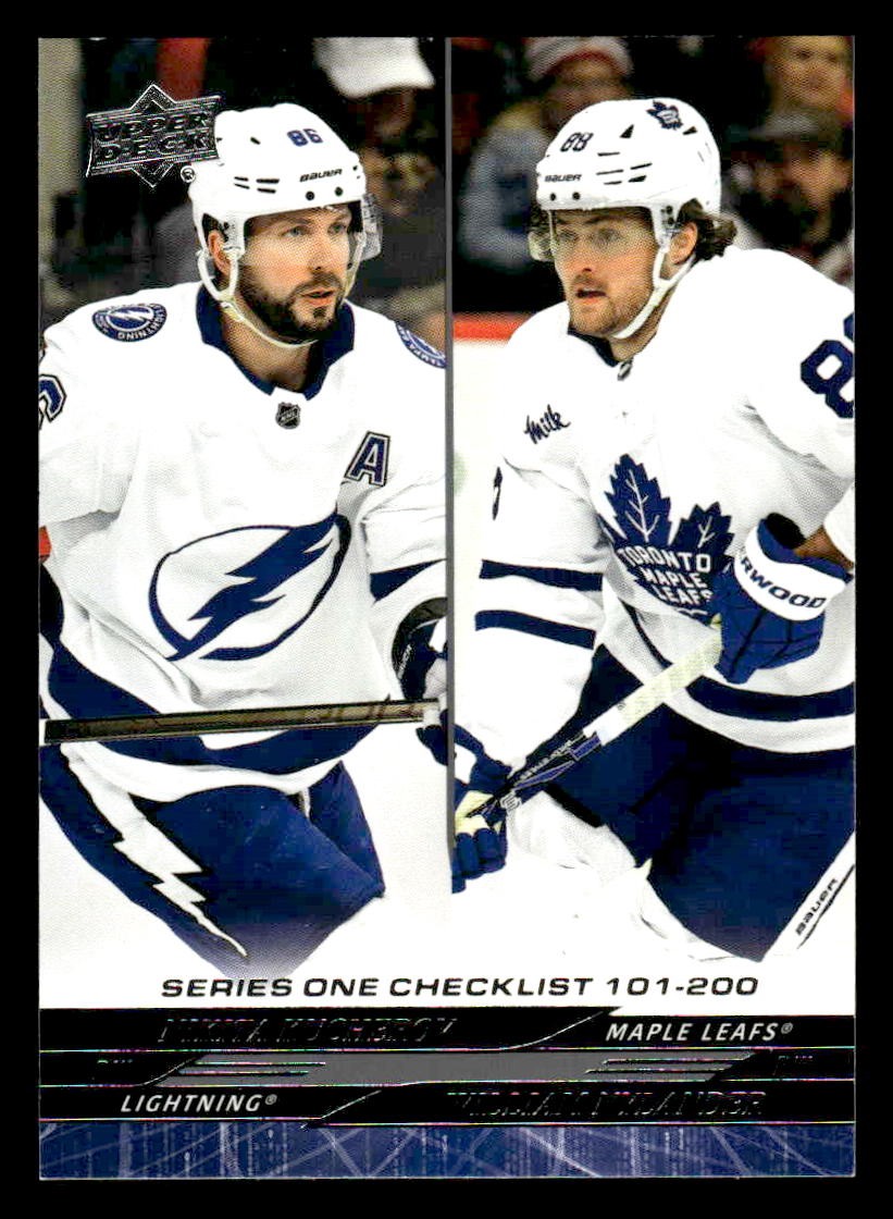 2024-25 Upper Deck #200 Nikita Kucherov / William Nylander