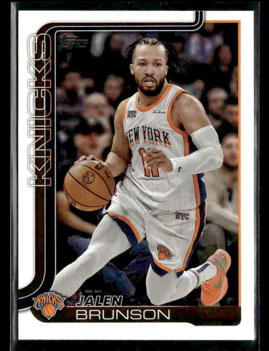 2025-26 Topps #14 Jalen Brunson