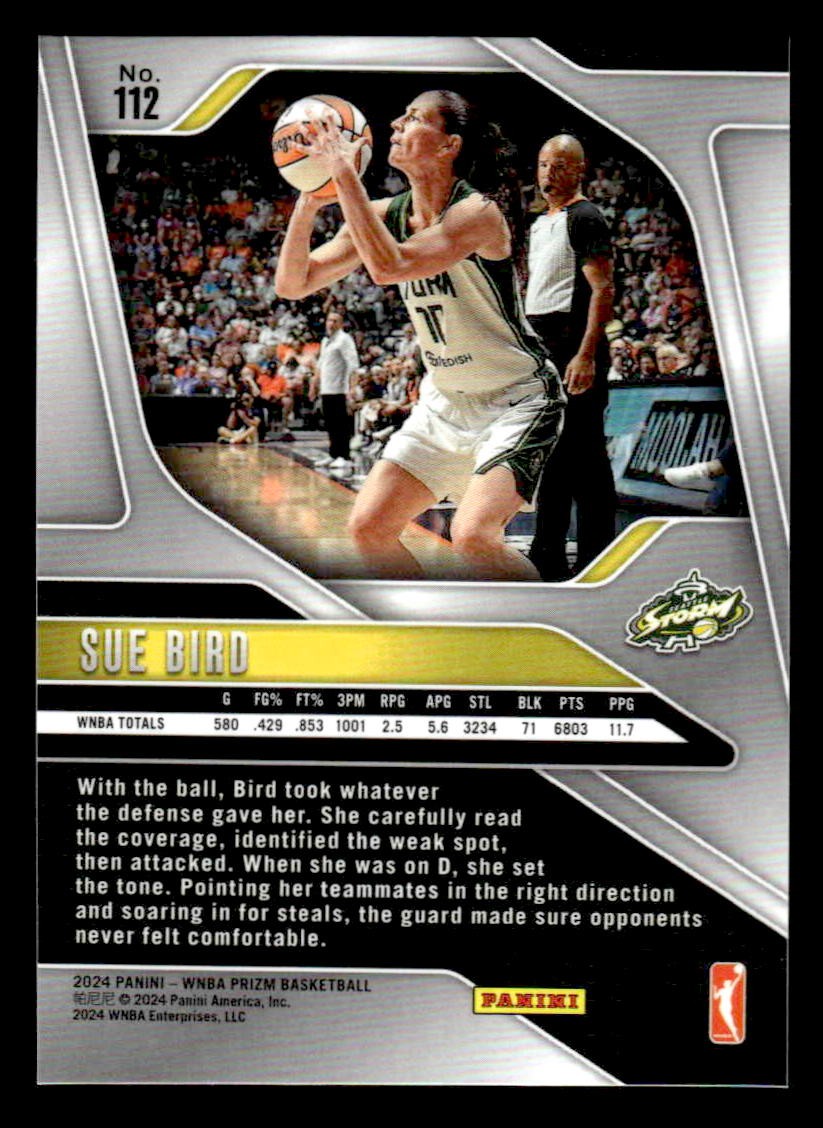2024 Panini Prizm WNBA #112 Sue Bird