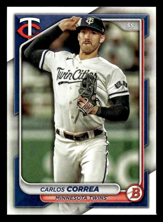 2024 Bowman #23 Carlos Correa