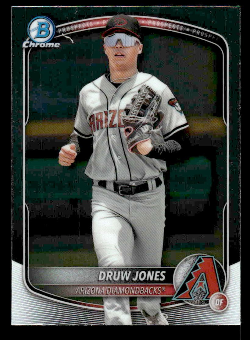 2025 Bowman #BCP-138 Druw Jones Chrome Prospects