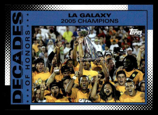 2025 Topps MLS 30th Anniversary #DOH-10 Los Angeles Galaxy Decades of Honor