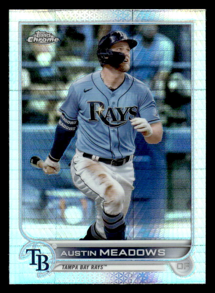 2022 Topps Chrome #10 Austin Meadows Prism Refractor