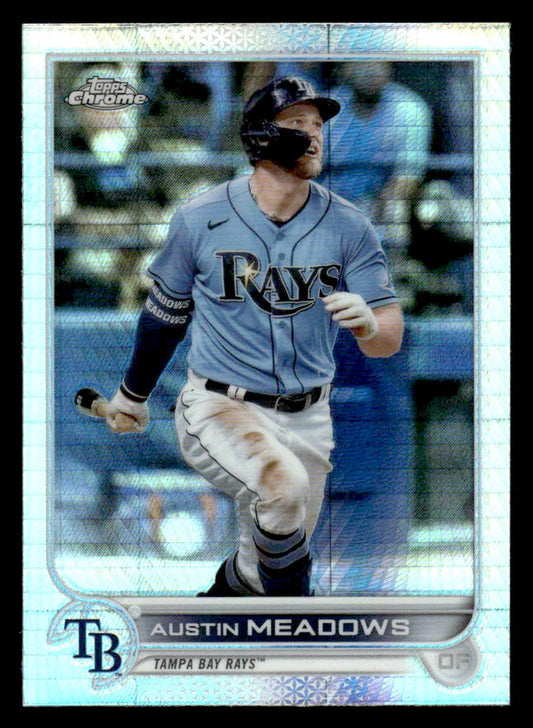 2022 Topps Chrome #10 Austin Meadows Prism Refractor