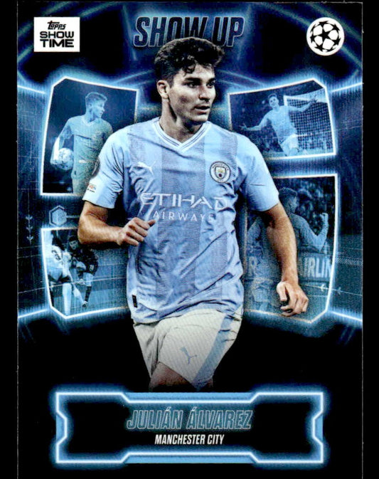 2023-24 Topps Showtime UEFA Club Competitions #NNO Julian Alvarez