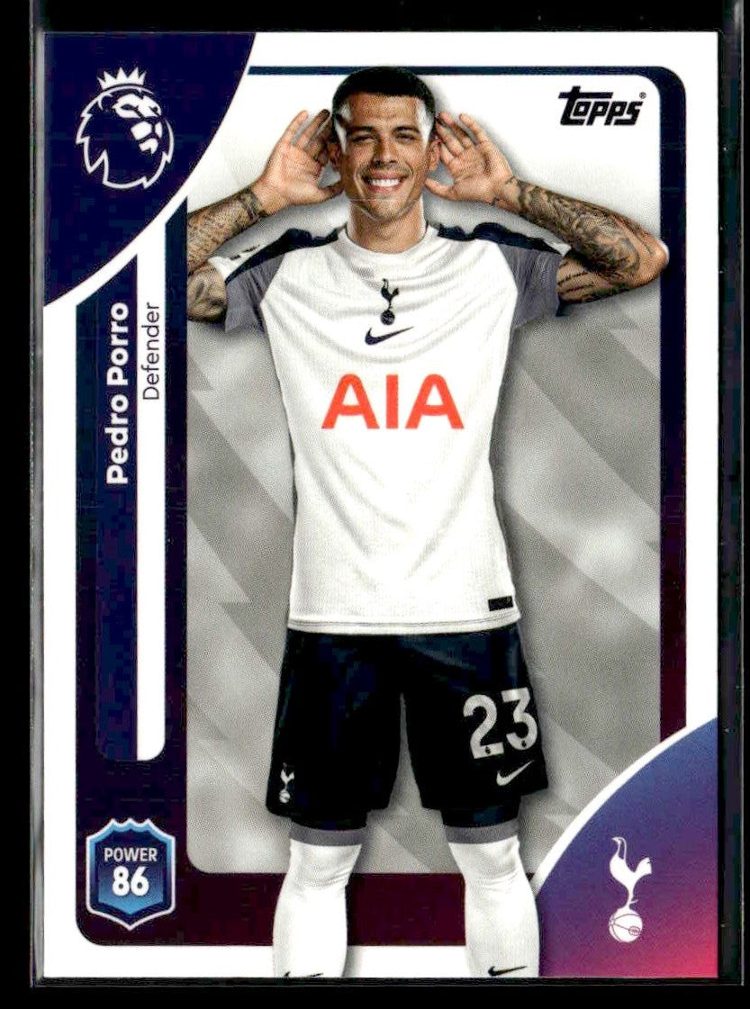 2025-26 Topps Premier League #255 Pedro Porro