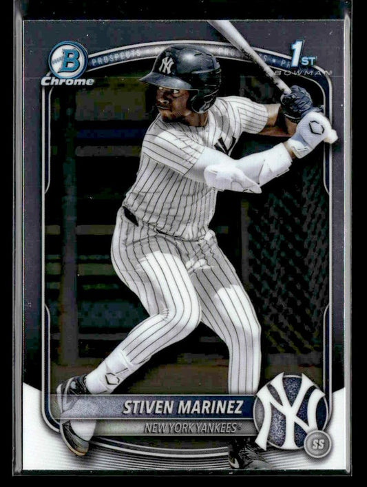 2025 Bowman Chrome #BCP-189 Stiven Marinez