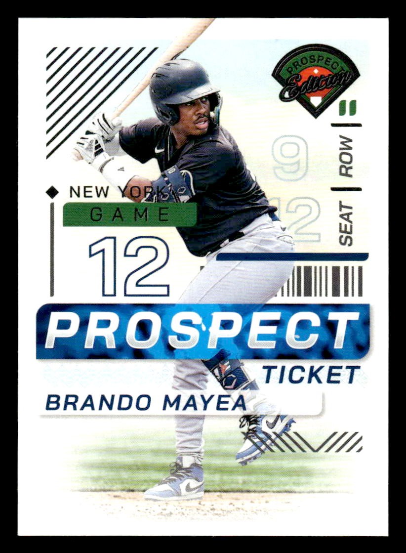 2024 Panini Prospect Edition #185 Brando Mayea
