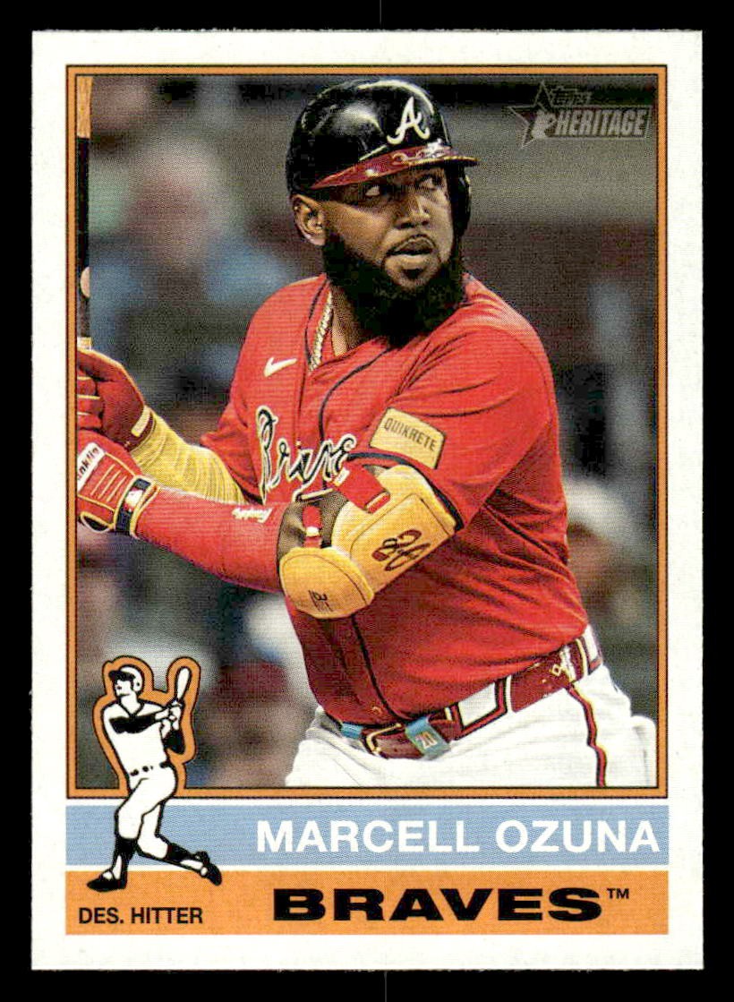 2025 Topps Heritage #152 Marcell Ozuna