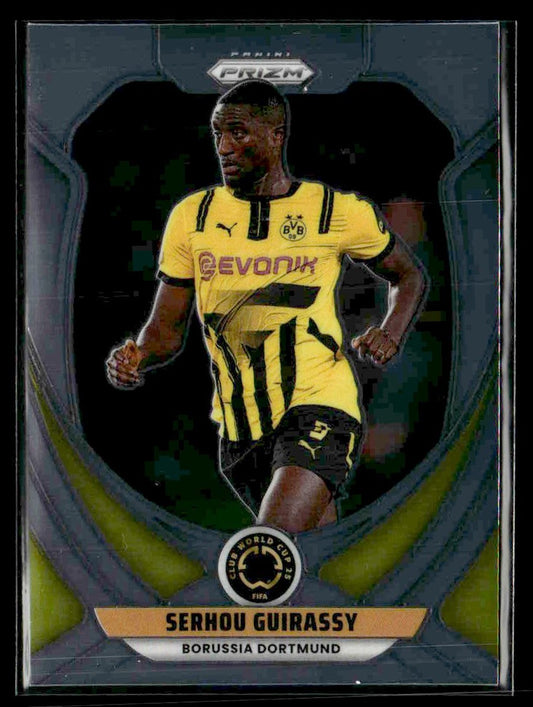 2025 Panini Prizm FIFA Club World Cup #50 Serhou Guirassy