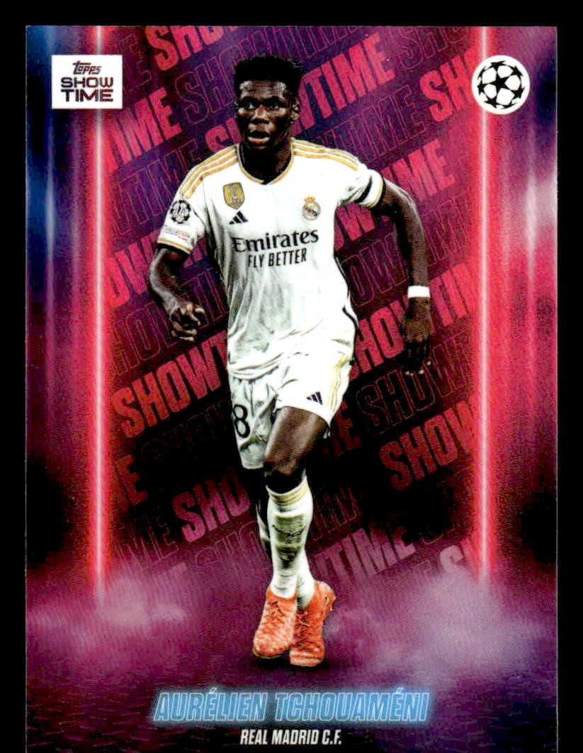 2023-24 Topps Showtime UEFA Club Competitions #NNO Aurelien Tchouameni