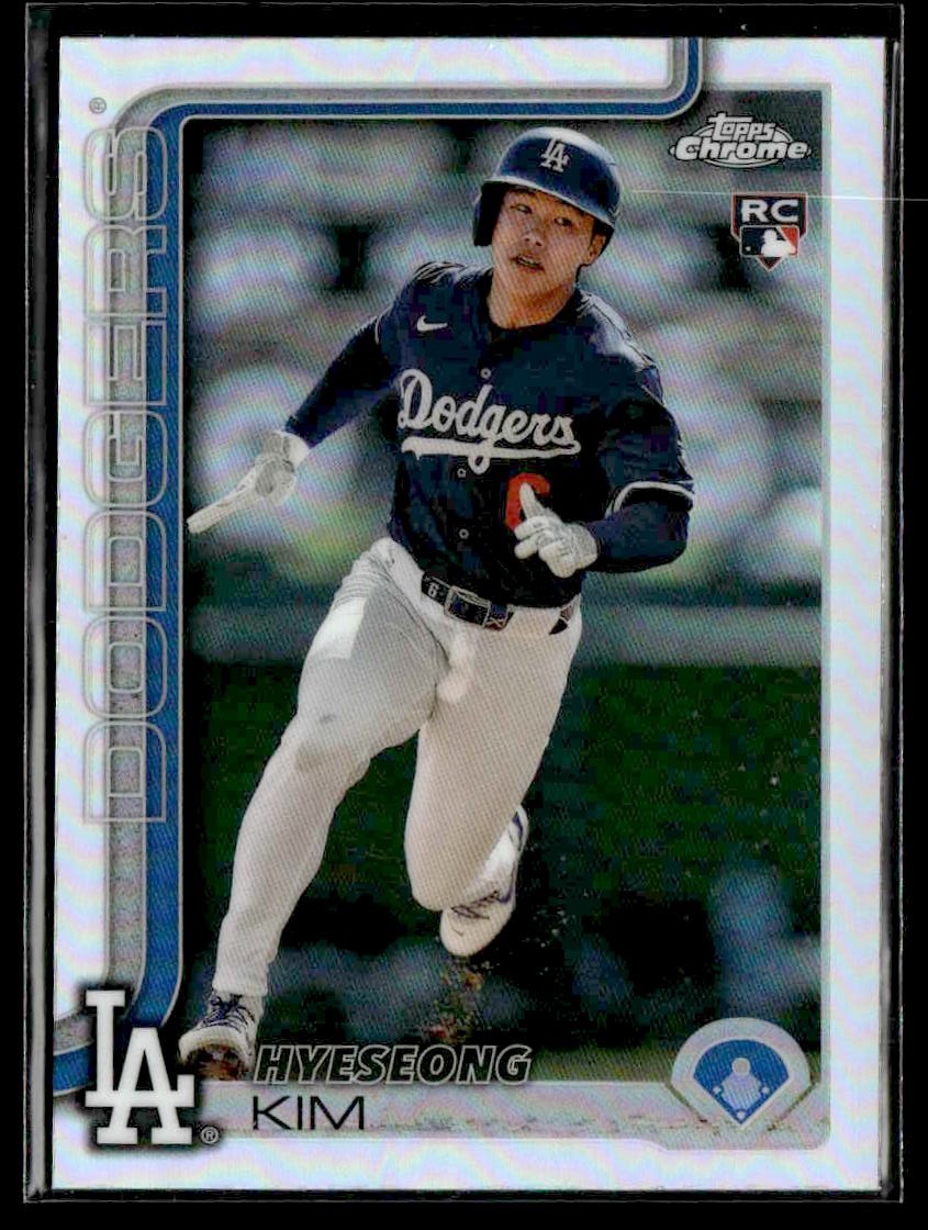 2025 Topps Chrome #152 Hyeseong Kim Refractors