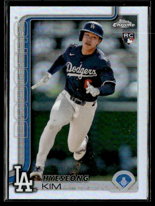 2025 Topps Chrome #152 Hyeseong Kim Refractors