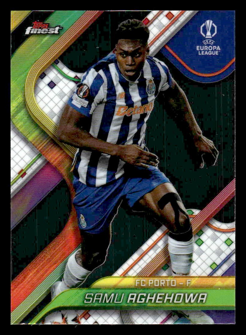 2024-25 Topps Finest UEFA Club Comp #44 Samu Aghehowa