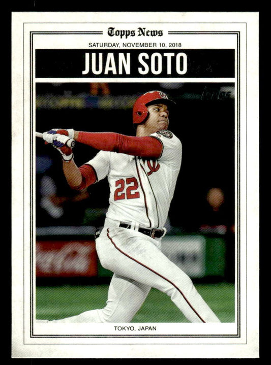 2025 Topps #HB-3 Juan Soto History of Japanese Baseball