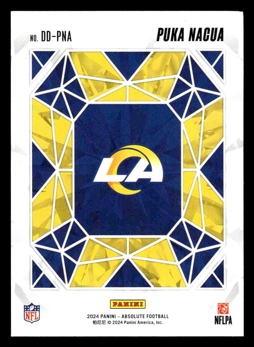 2024 Panini Absolute #DD-PNA Puka Nacua Draft Diamonds