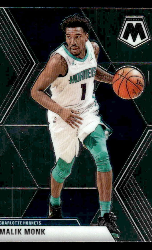 2019-20 Panini Mosaic #112 Malik Monk